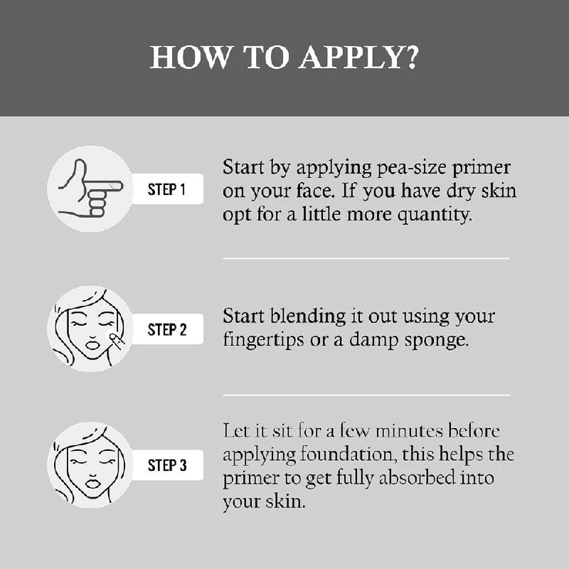 Insight Cosmetics 3 In 1 Long Lasting Primer, 30 ml-4.webp